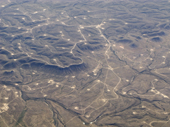 Nodding Donkey oilfields in the Badlands of Sourthern Texas. USA