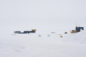 Part of the Dark Zone at the Amundsen Scott South Pole Station. Antarctica