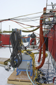 Power supply for IceCube. Amundsen-Scott South Pole Station. Antarctica