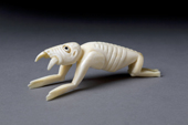 A Greenlandic Tupilak figure made from walrus ivory. Thule, Northwest Greenland