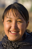 Portrait of Sofie Jensen, a young Inuit woman from Qaanaaq in Northwest Greenland. 2008