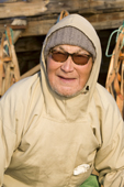 Ole Petersen, an elderly Inuk from Qaanaaq in Northwest Greenland. 2008