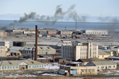 The regional administrative centre & town of Lavrentiya. Chukotka, Siberia, Russia. 2004