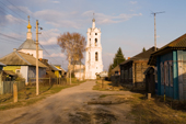 The Church of St. Nikolai is the focal point of Pogost Village. Ryazan Province, Russia. 2006