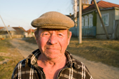 Mikhail Sobelev, has lived in the village of Pogost all his life. Ryazan Province, Russia. 2006