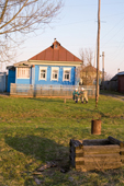A well in the village of Giblitsy. Ryazan Province, Russia. 2006