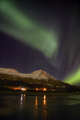 Mt Esja, Aurora Borealis, Northern Lights, Iceland