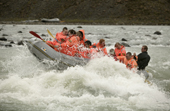 River Rafting on Hvita River, Iceland